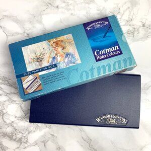 Vintage Cotman Tube Watercolor Paint Set
